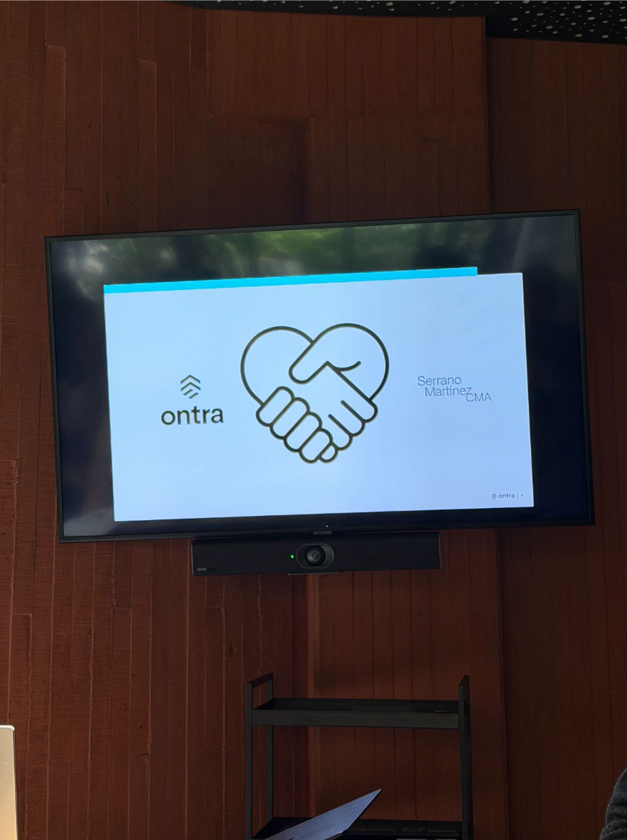 A slide from our research presentation shown at our partner law firm office in Bogotá